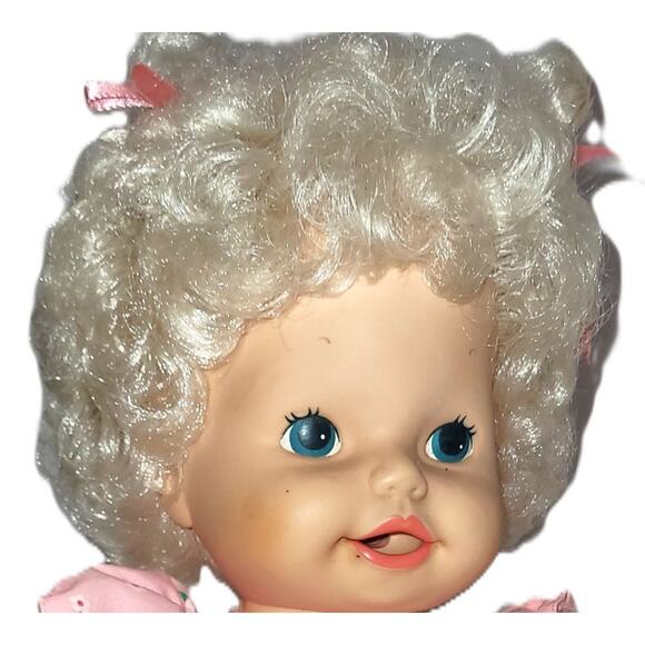 14"  1982 Vintage Baby Alive Baby Doll With Lever on Her Back - Picture 3 of 12